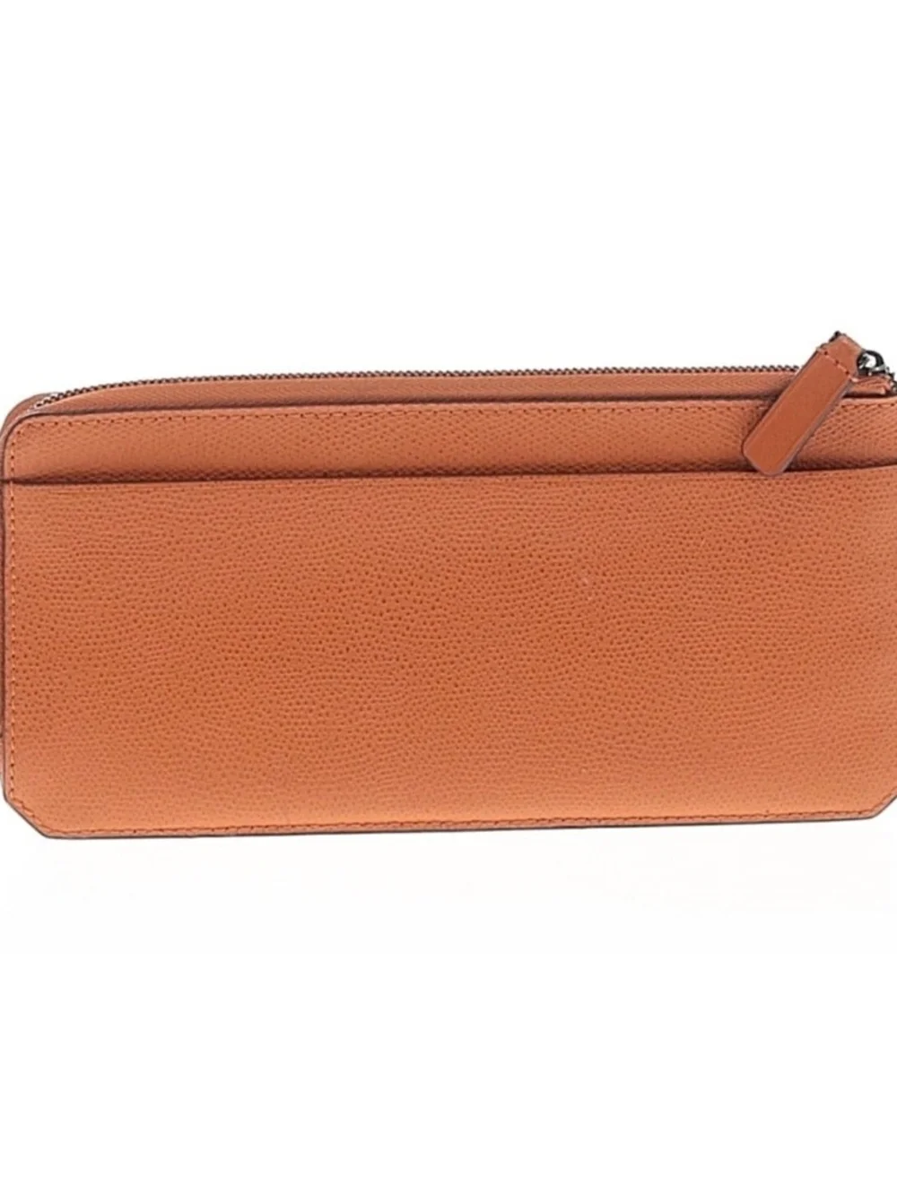 Tumi Orange Leather Wallet